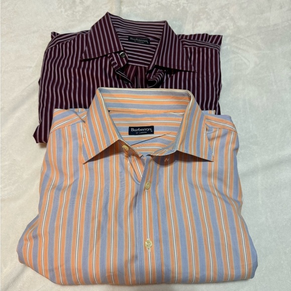 2 Burberrys Long Sleeve Button shirts - Picture 1 of 12